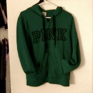 VS Pink women's medium zip hoodie NWOT